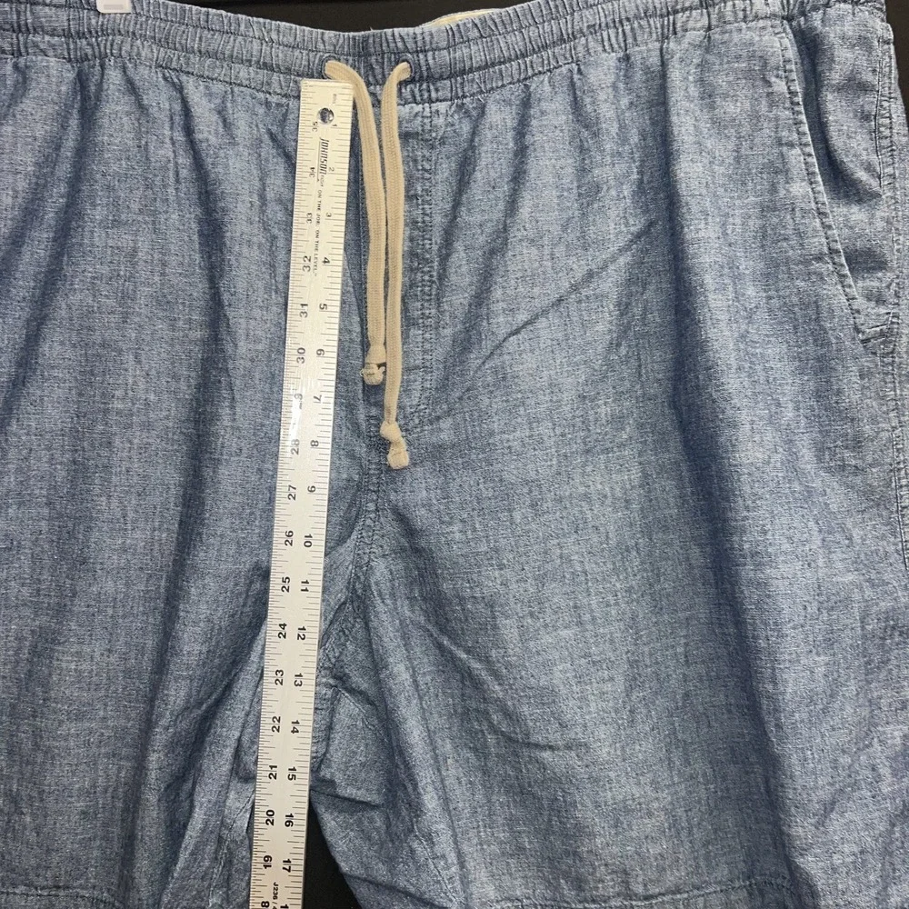 Classic Fit ‎ Chino Shorts casual  Men's chambray 2XB